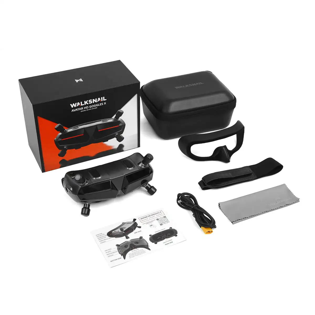 Fpv Goggles Walksnail Avatar Hd - Walksnail Avatar HD ゴーグル X 1080P