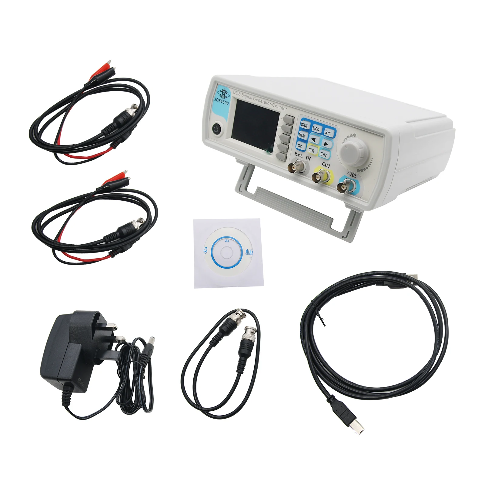 Function Arbitrary Waveform Generator - プレミアム製品 2026 JDS6600 デジタル制御 DDS 信号発生器機能