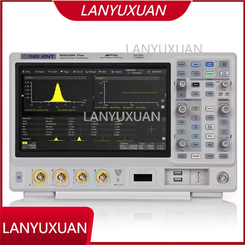 Digital Storage Oscilloscope 100Mhz - SDS2104XPLUS/SDS2204XPLUS/SDS2354XPLUS/SDS2504XPLUS デジタルストレージオシロスコープ（帯域幅350MHz/200MHz/100MHz）