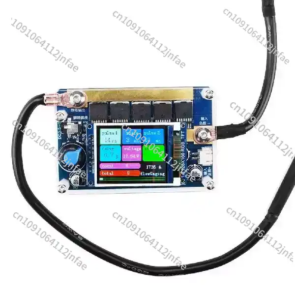 Spot Welder 18650 Battery Pack - ミニスポット溶接機制御ボードポータブルデジタルディスプレイスポット溶接機7-14VバッテリーDIY 18650バッテリーパック英語