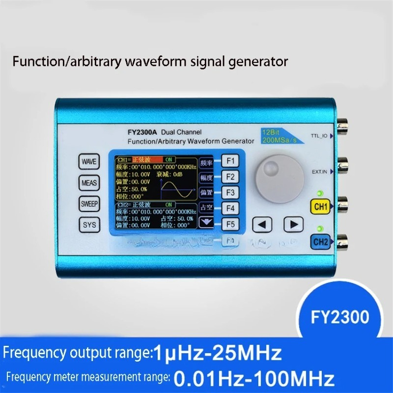 FY2300 デュアルチャンネル DDS 機能付き任意波形信 - Function Arbitrary Waveform Generator のレビューと価格