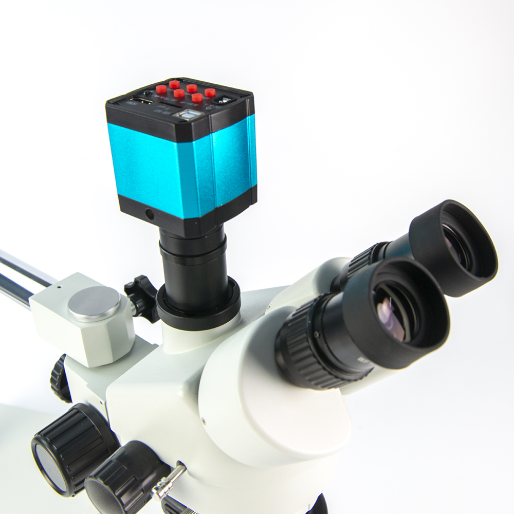 3.5X～90X三眼ズーム式実体顕微鏡（PCBモバイル検査用 - Stereo Trinocular Microscope Pcb のレビューと価格