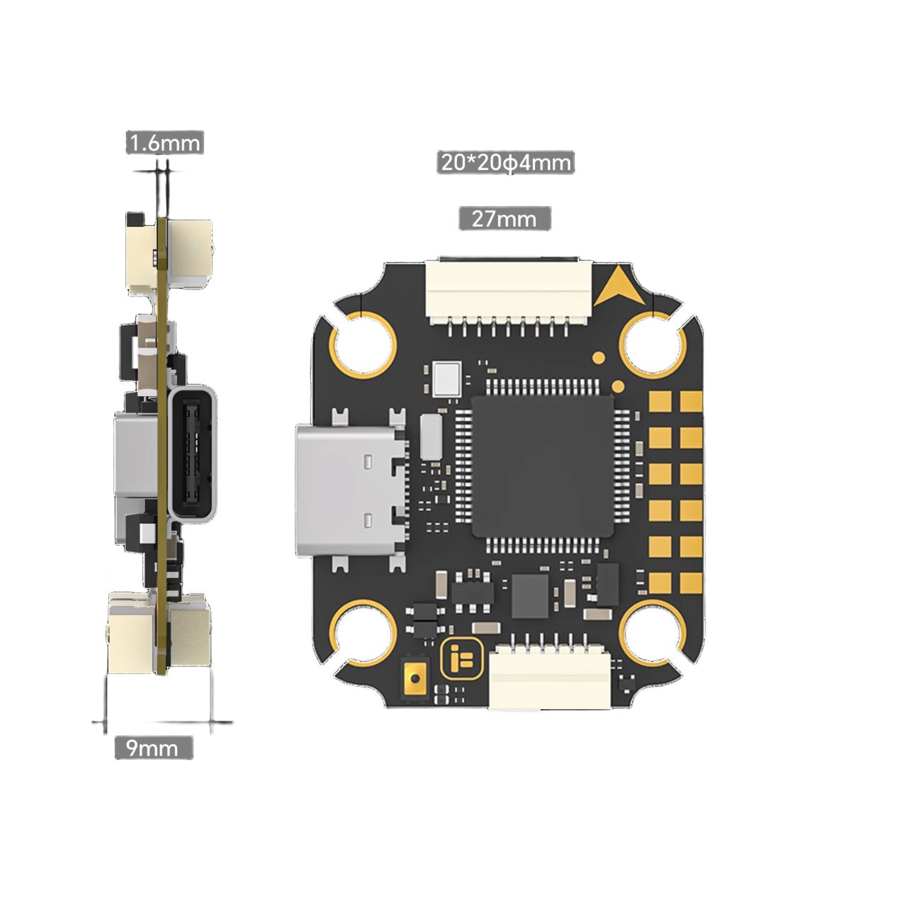 iFlight Borg F7 Mini Stack ICM - Fpv Flight Controller F7 Stack 60A のレビューと価格