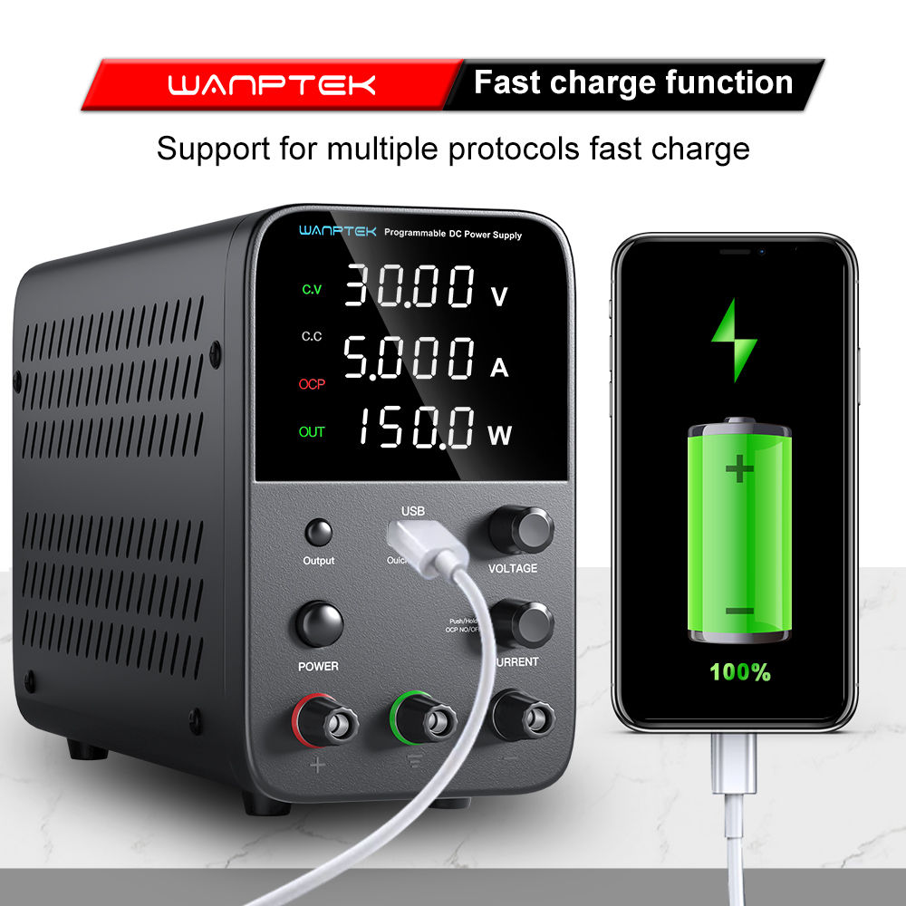 Wanptek プログラマブル DC 電源 WPS3010H - Programmable Dc Power Supply 30V 10A のレビューと価格