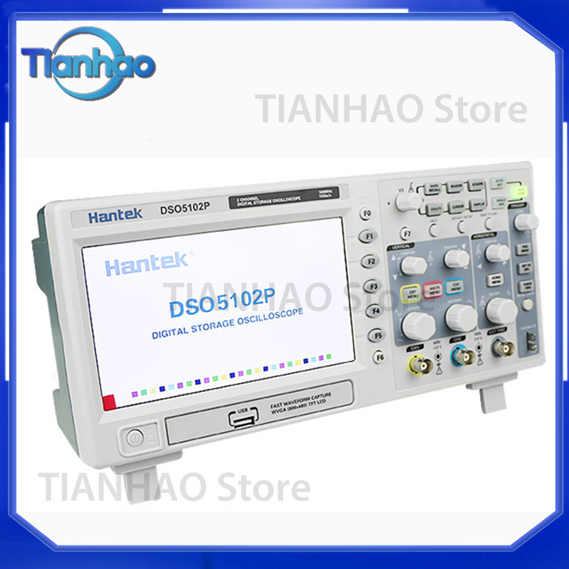 Hantek DSO5102P デジタルストレージオシロスコ - Digital Storage Oscilloscope 100Mhz のレビューと価格