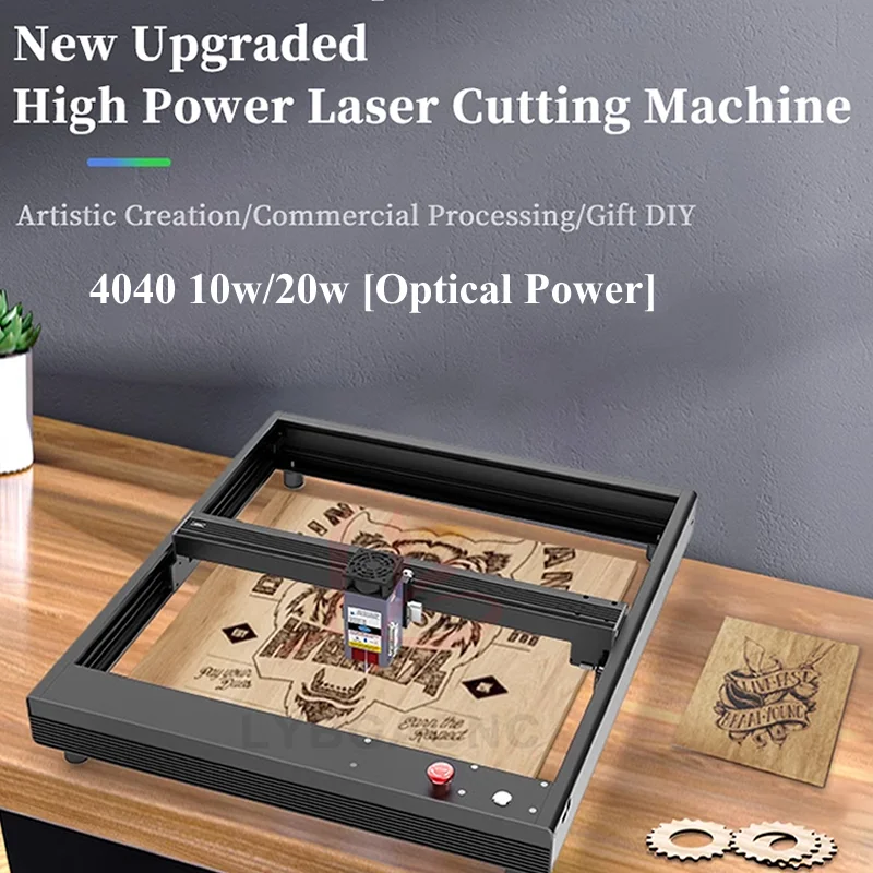 LY 4040 10W/20W デスクトップフレーム構造ミニ - Mini Laser Engraver Cnc Router のレビューと価格