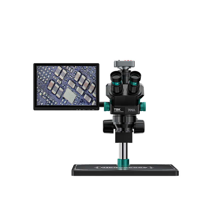 TBK 701A 三眼実体顕微鏡 7-60倍ズーム 48MP - Stereo Trinocular Microscope Pcb のレビューと価格