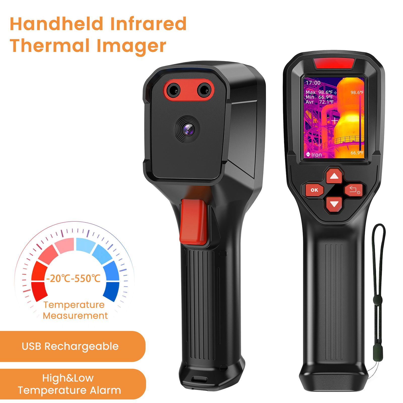 USB充電式サーマルイメージングカメラ HD IR 240× - Thermal Imaging Camera Pcb Repair のレビューと価格