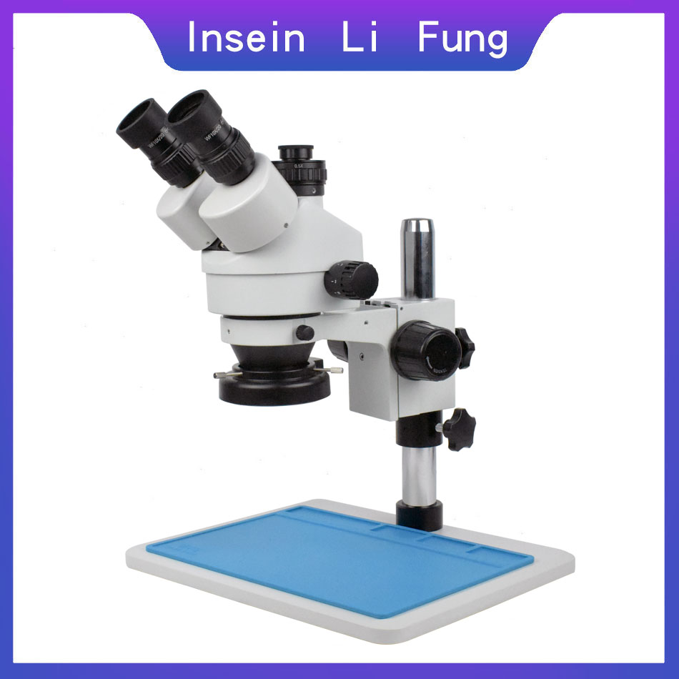 産業ステレオ双眼顕微鏡 3.5X-90X 三眼サイマル-焦点 - Stereo Trinocular Microscope Pcb のレビューと価格