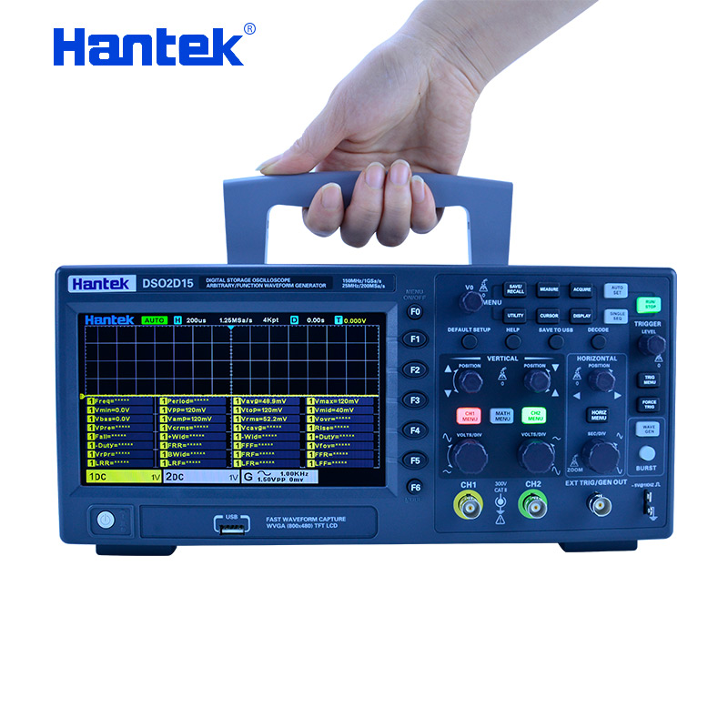Hantek DSO2C10 2C15 2D10 2D15  - Digital Storage Oscilloscope 100Mhz のレビューと価格