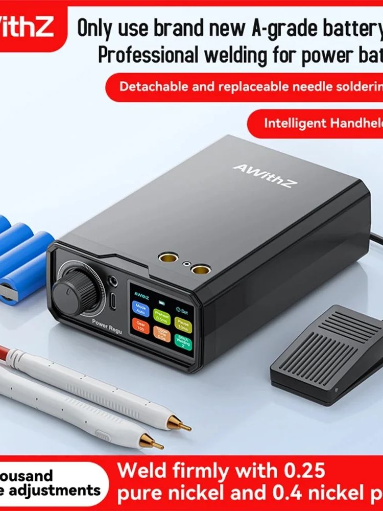 Awithz UK3 ポータブルバッテリースポット溶接機 D - Spot Welder 18650 Battery Pack のレビューと価格