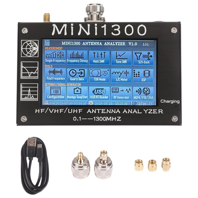 ALIM-Mini1300 4.3 インチ/VHF/UHF  - Signal Generator Spectrum Analyzer のレビューと価格