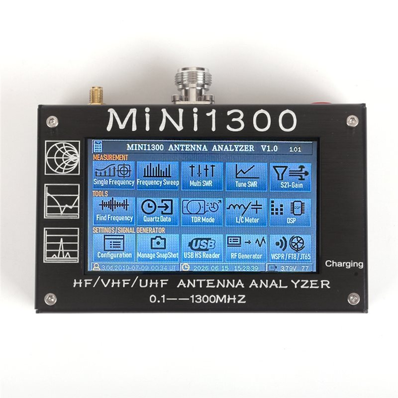 ALIM-Mini1300 4.3 インチ/VHF/UHF  - Signal Generator Spectrum Analyzer のレビューと価格