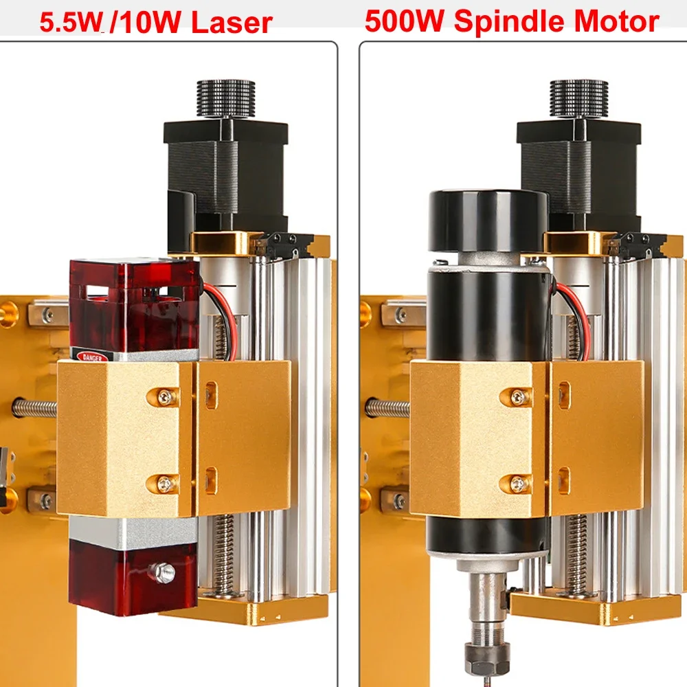 リニアガイドレールオフラインアルミミニCNCルーター3018 - Mini Laser Engraver Cnc Router のレビューと価格