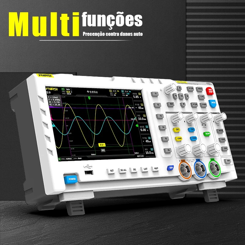FNIRSI 1014D デジタルオシロスコープ 2 in  - Digital Storage Oscilloscope 100Mhz のレビューと価格