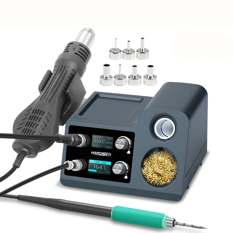 T12 8210 8115 8245 2in1 ホットエアガ - Hot Air Rework Station T12 のレビューと価格