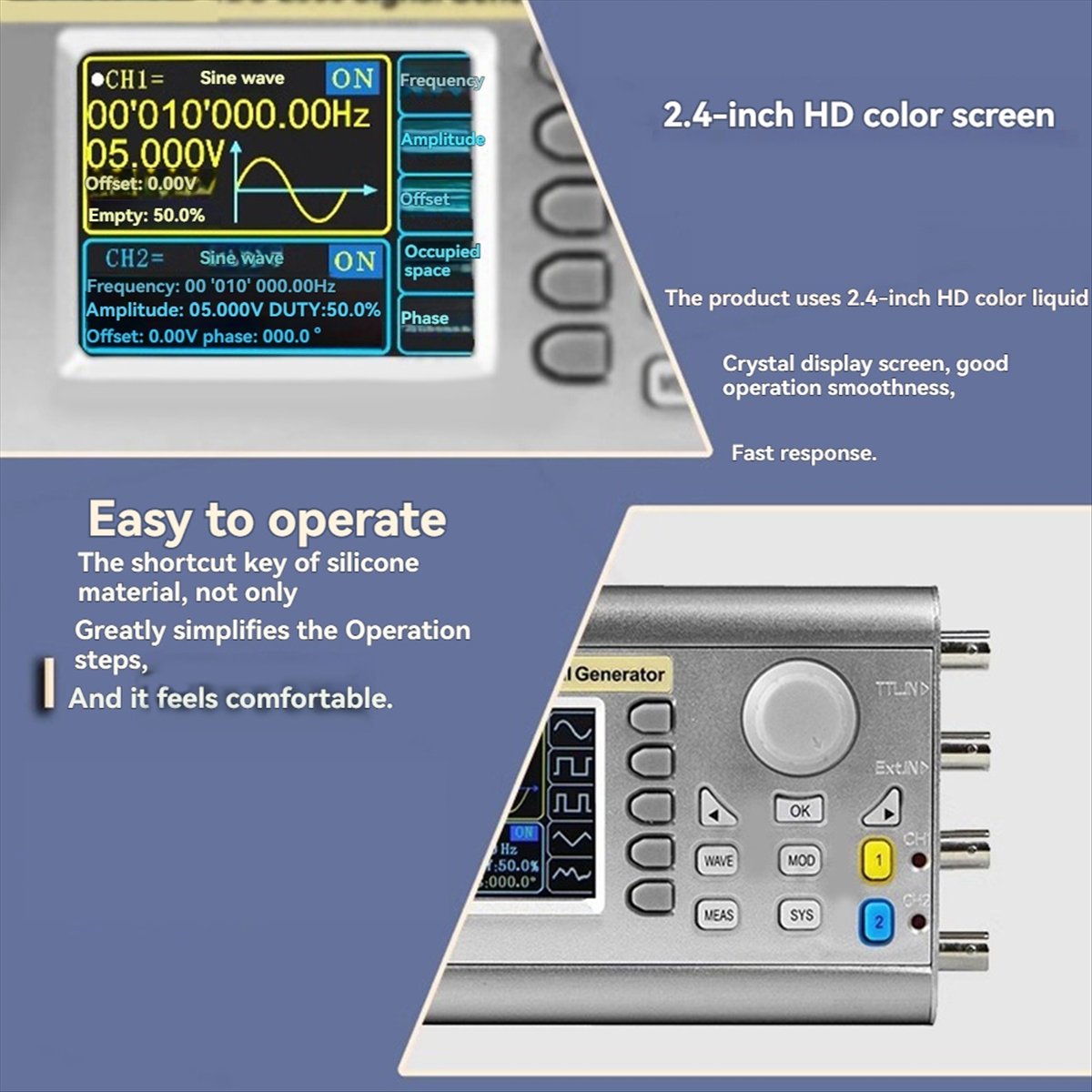 フレンドリー！JDS2900 デュアルチャンネル DDS 機 - Function Arbitrary Waveform Generator のレビューと価格
